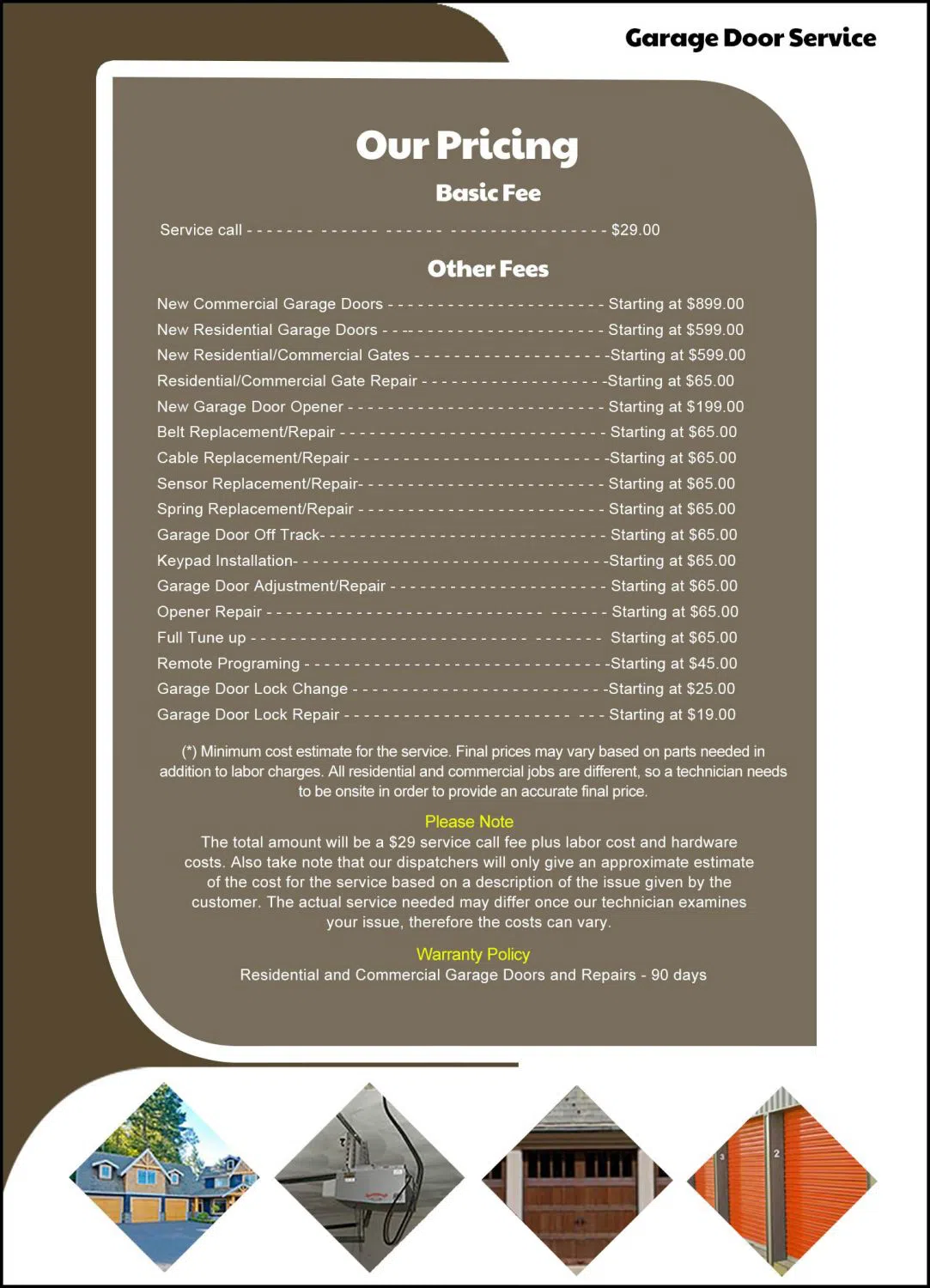 State Garage Doors Salt Lake City, UT 801-416-3898